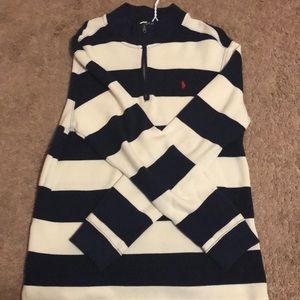 Polo half zip sweatshirt